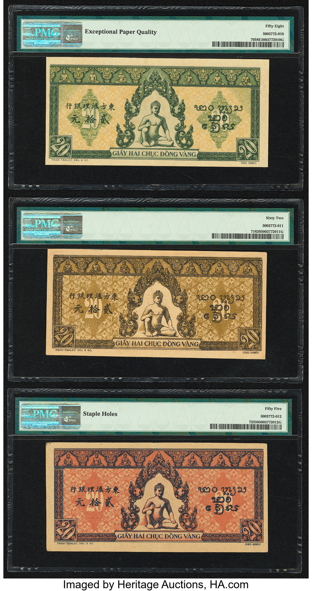 image for: French Indo-China  20 piastres(B152a)