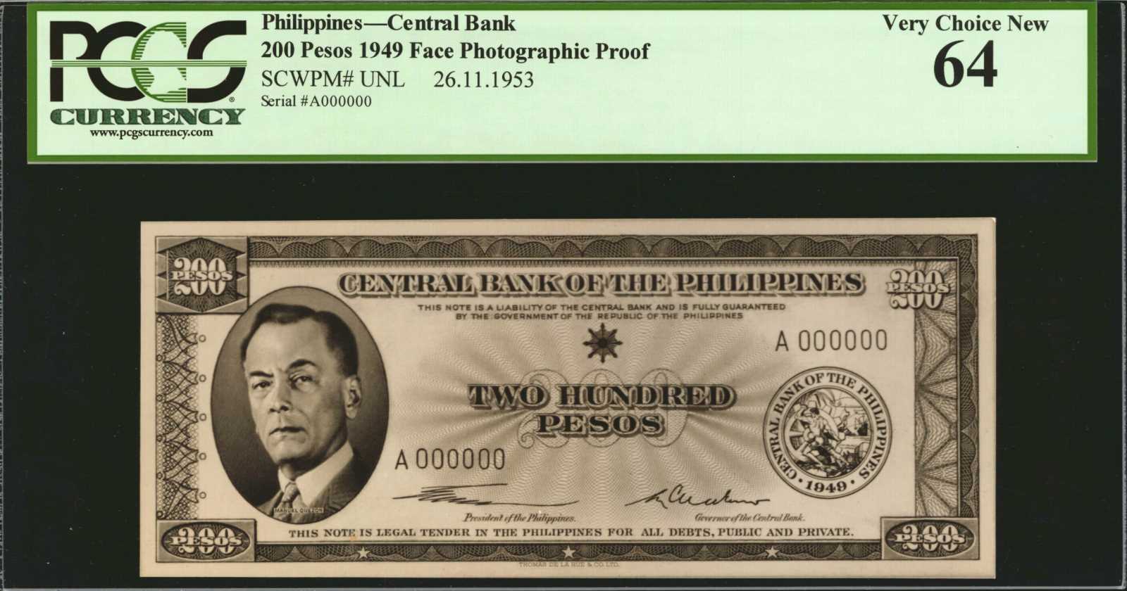 image for: Philippines  200 pesos (B924a)