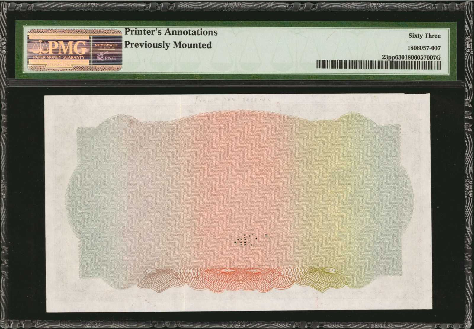 image for: Rhodesia and Nyasaland  10 pounds(B104a)
