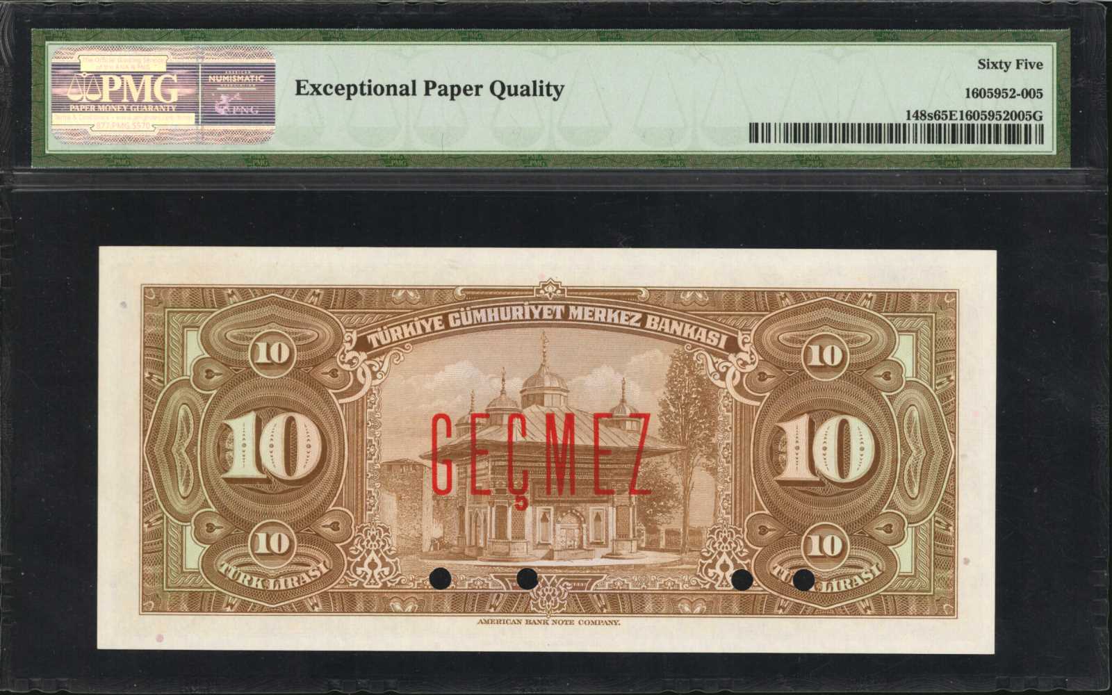 image for: Turkey  10 T?rk liras? (B224a)