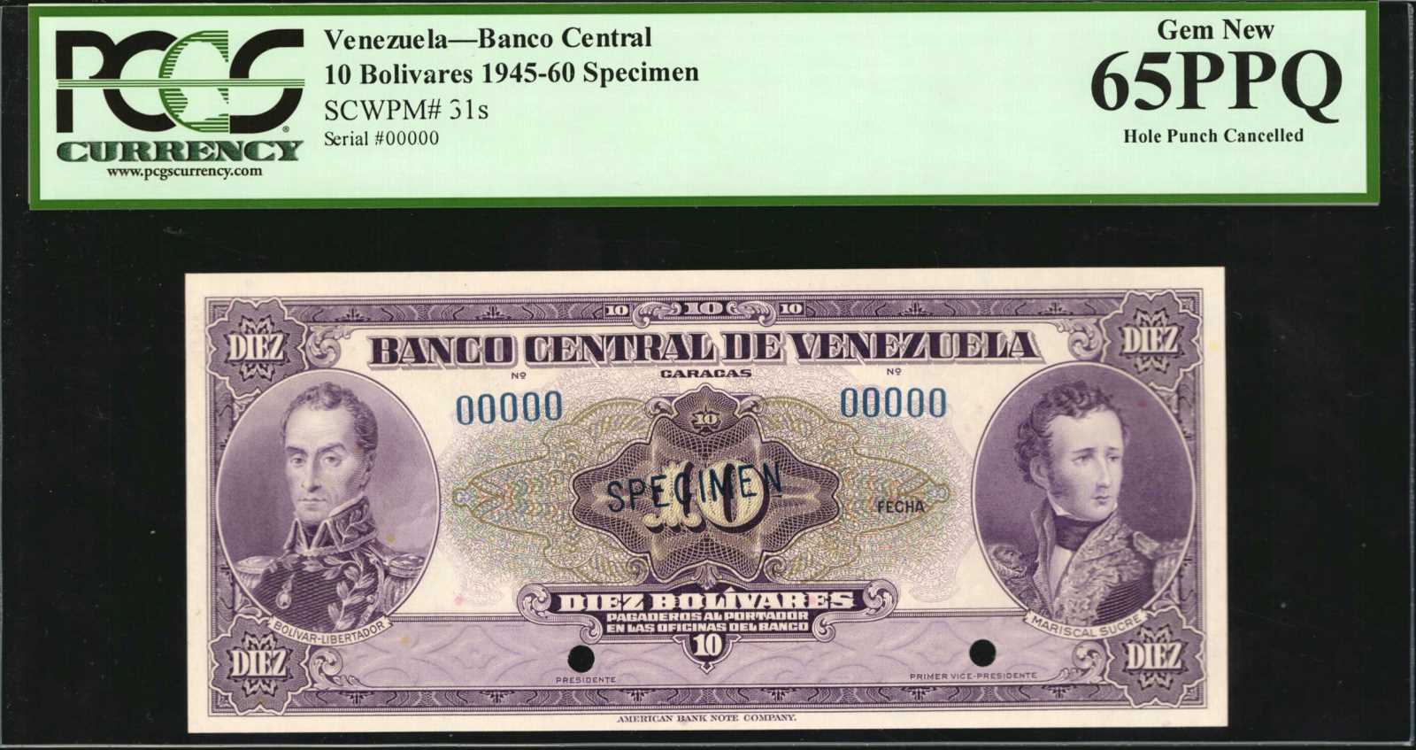 image for: Venezuela  20 bol?vares(B302v)