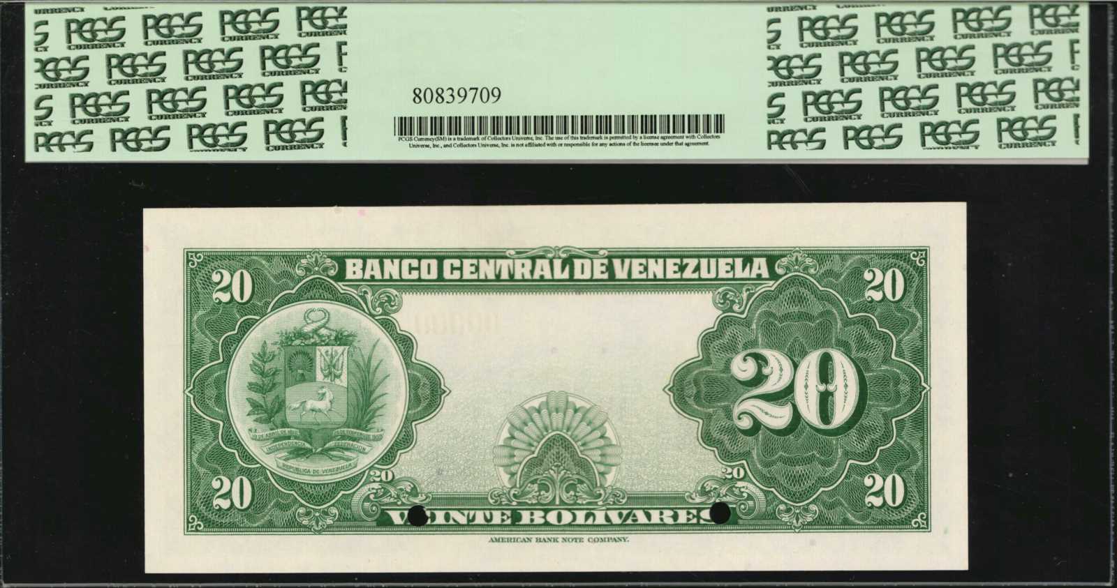 image for: Venezuela  20 bol?vares(B302ee)