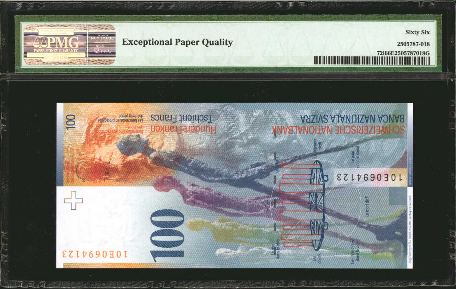 image for: Switzerland  100 francs (B352h)