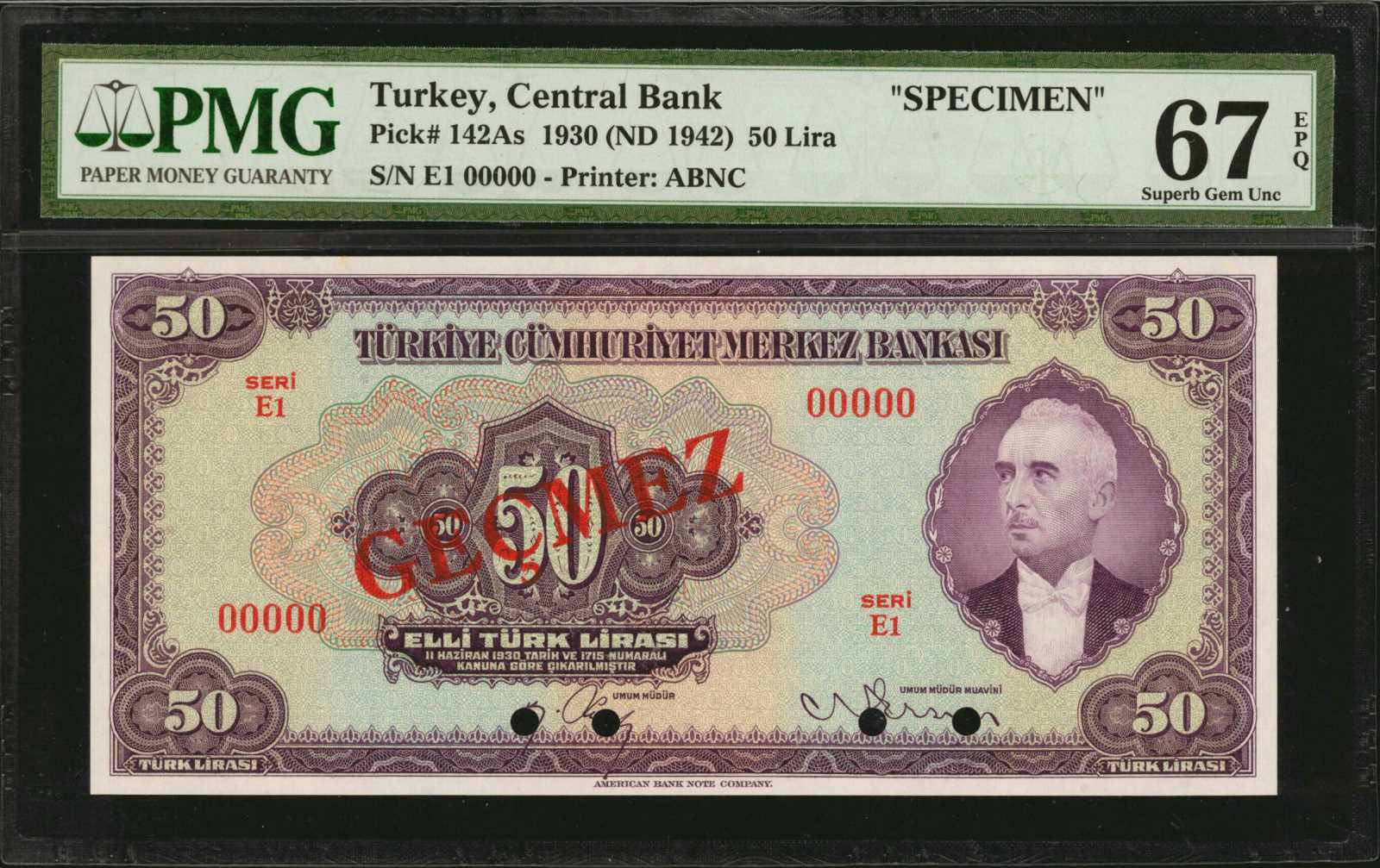 image for: Turkey  50 T?rk liras?(B225a)