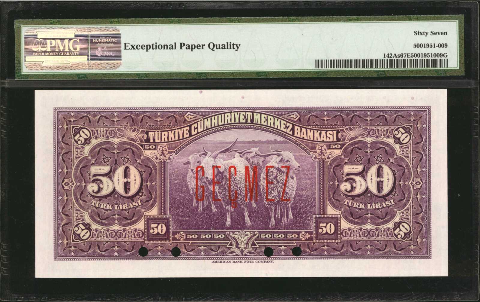 image for: Turkey  50 T?rk liras? (B216as)
