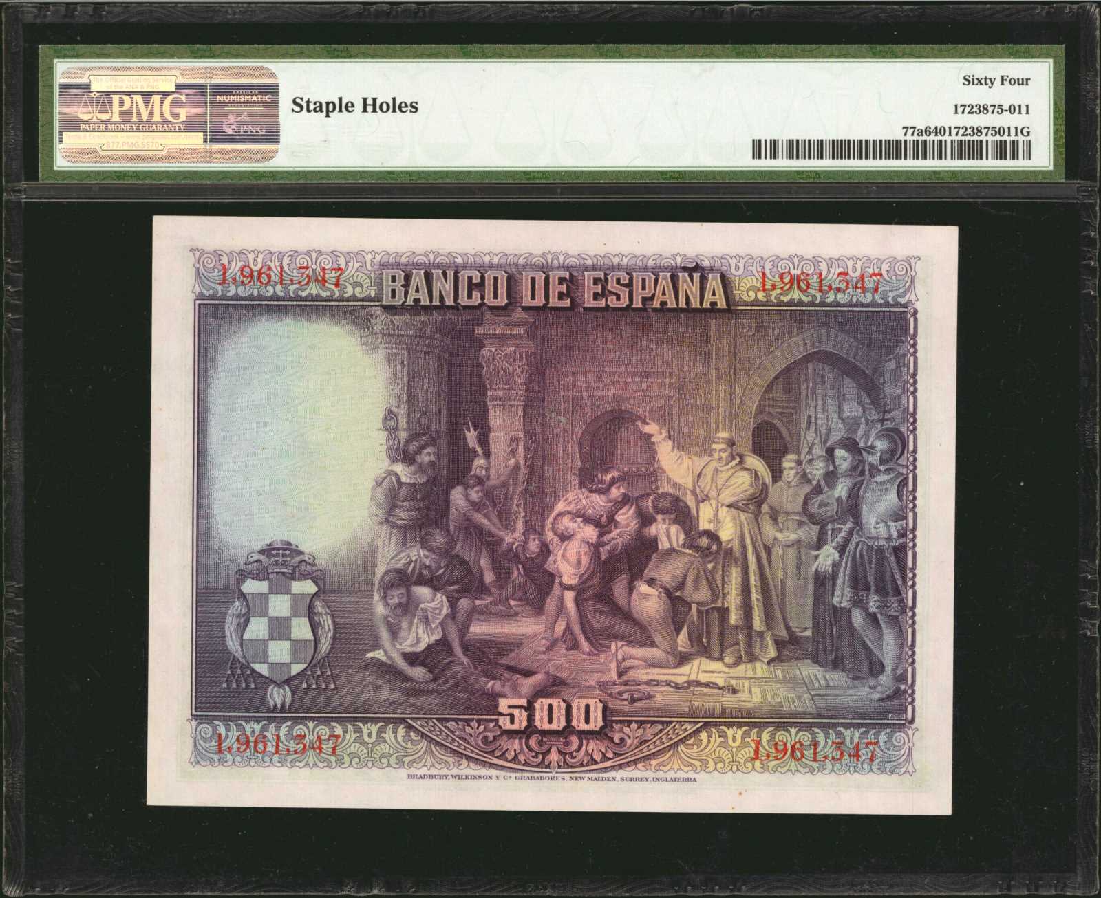image for: Spain  500 pesetas(B521at1)