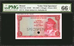 image for: Brunei 1 dollar (B101a)