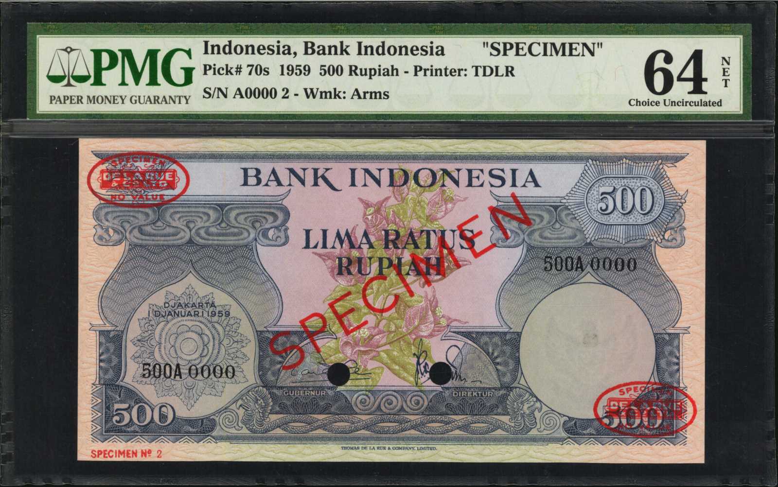 image for: Indonesia  500 rupiah (B532at)
