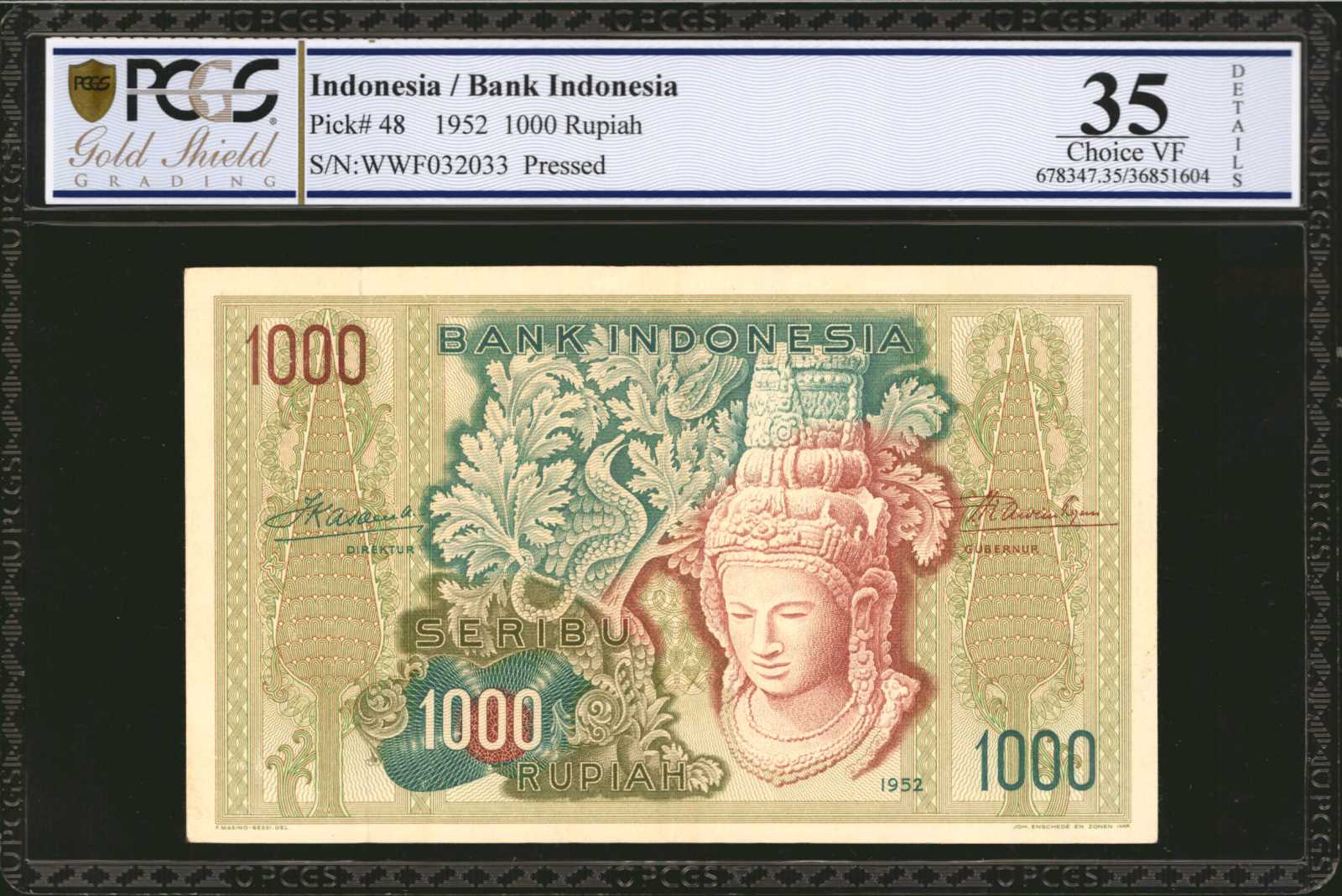 image for: Indonesia  1,000 rupiah (B507as)