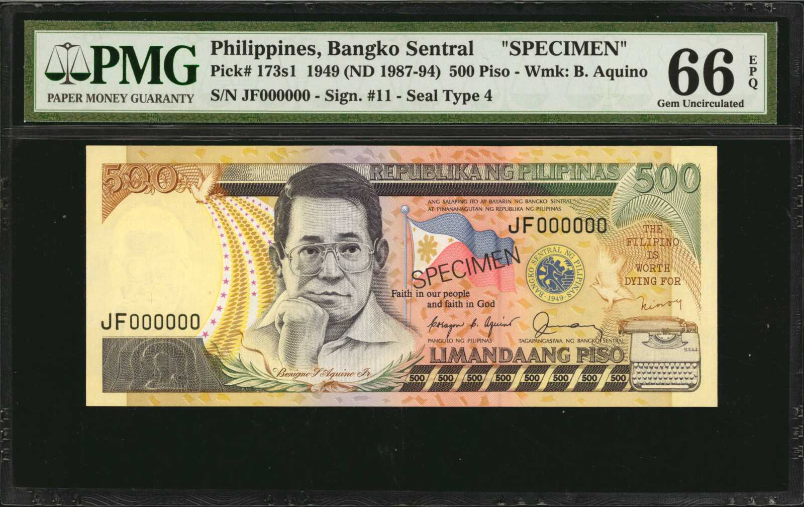 image for: Philippines  20 piso (pesos) (B1029d)