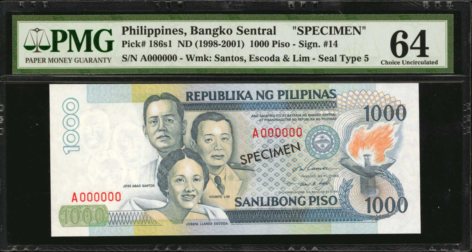 image for: Philippines  20 piso (pesos) (B1029d)