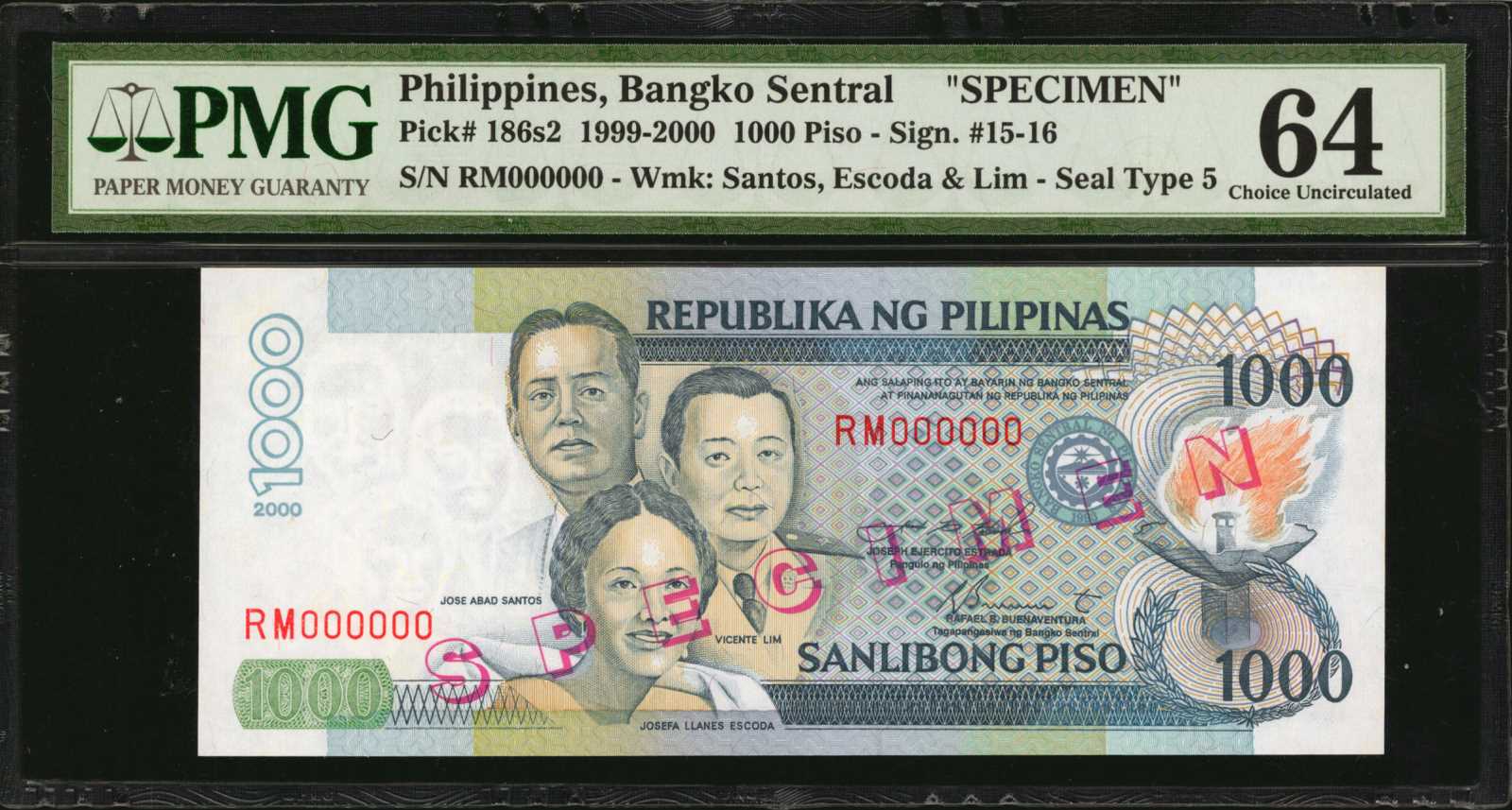 image for: Philippines  20 piso (pesos) (B1029d)