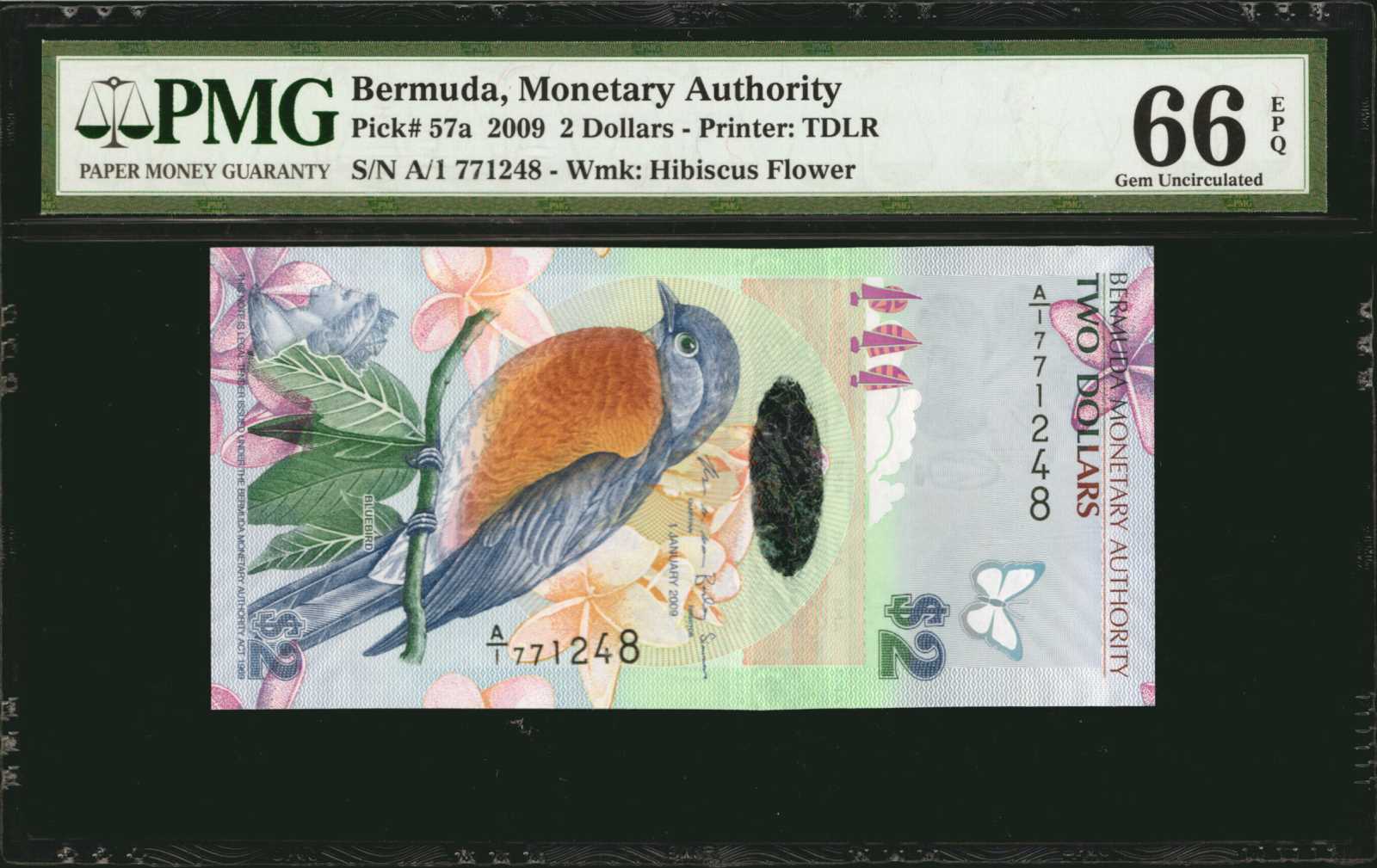 image for: Bermuda  10 dollars (B232a)