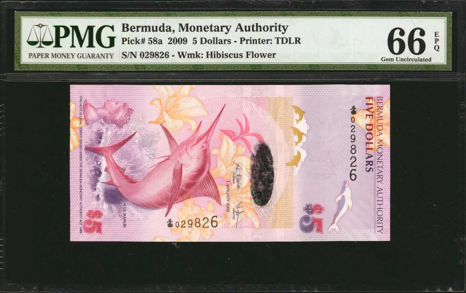 image for: Bermuda  10 dollars (B232a)