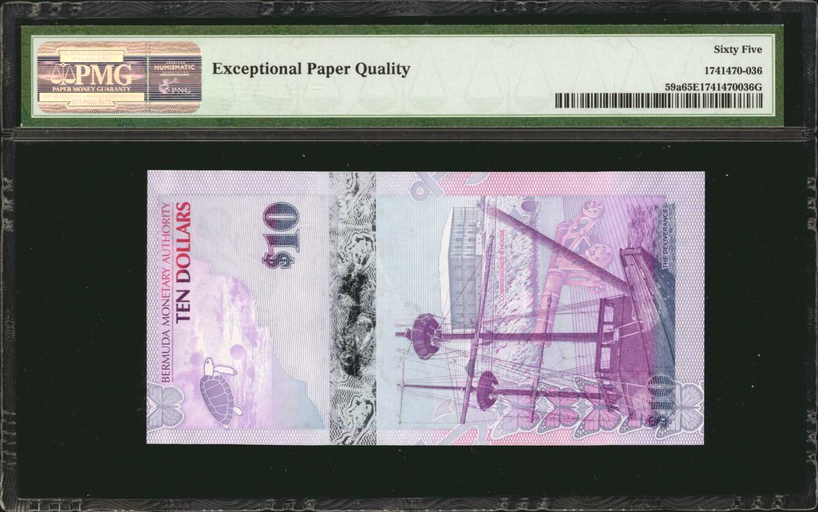 image for: Bermuda  10 dollars (B232z)