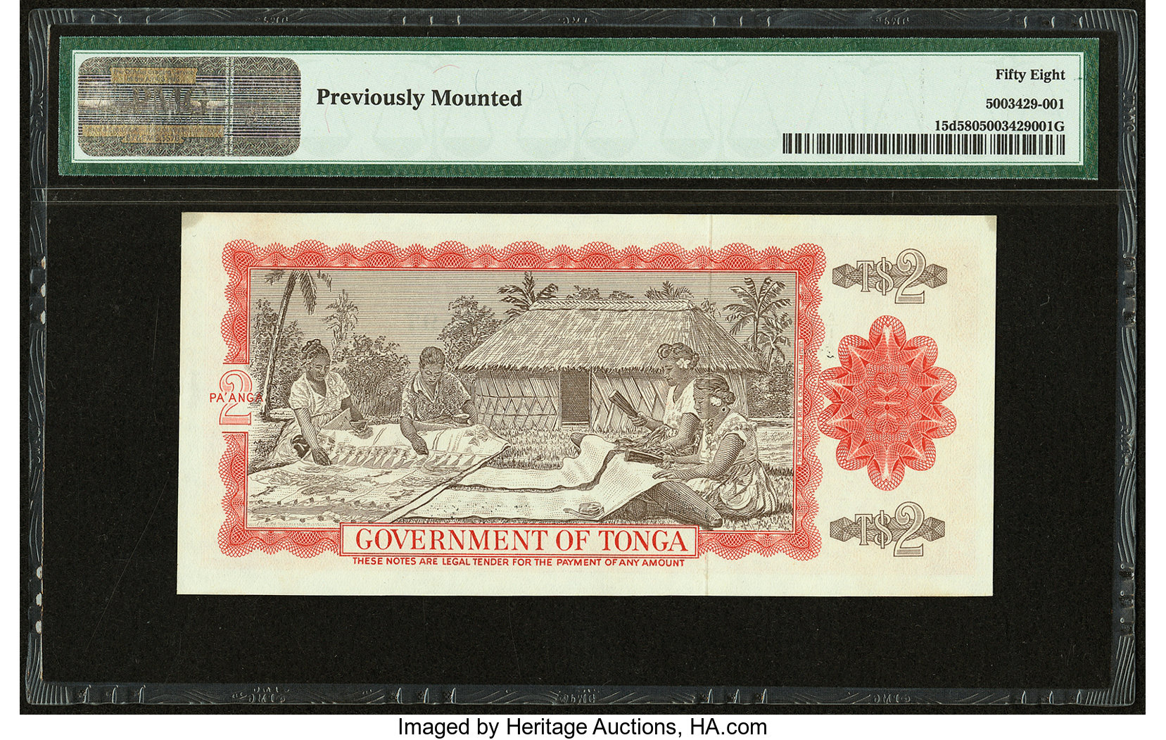image for: Tonga  2 pa?anga(B115a)