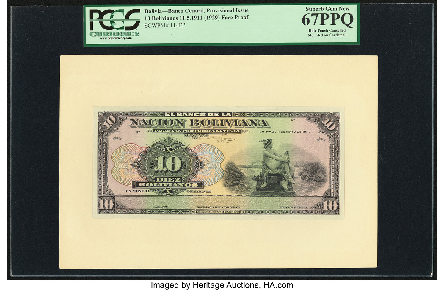 image for: Bolivia  10 bolivianos(B303p)
