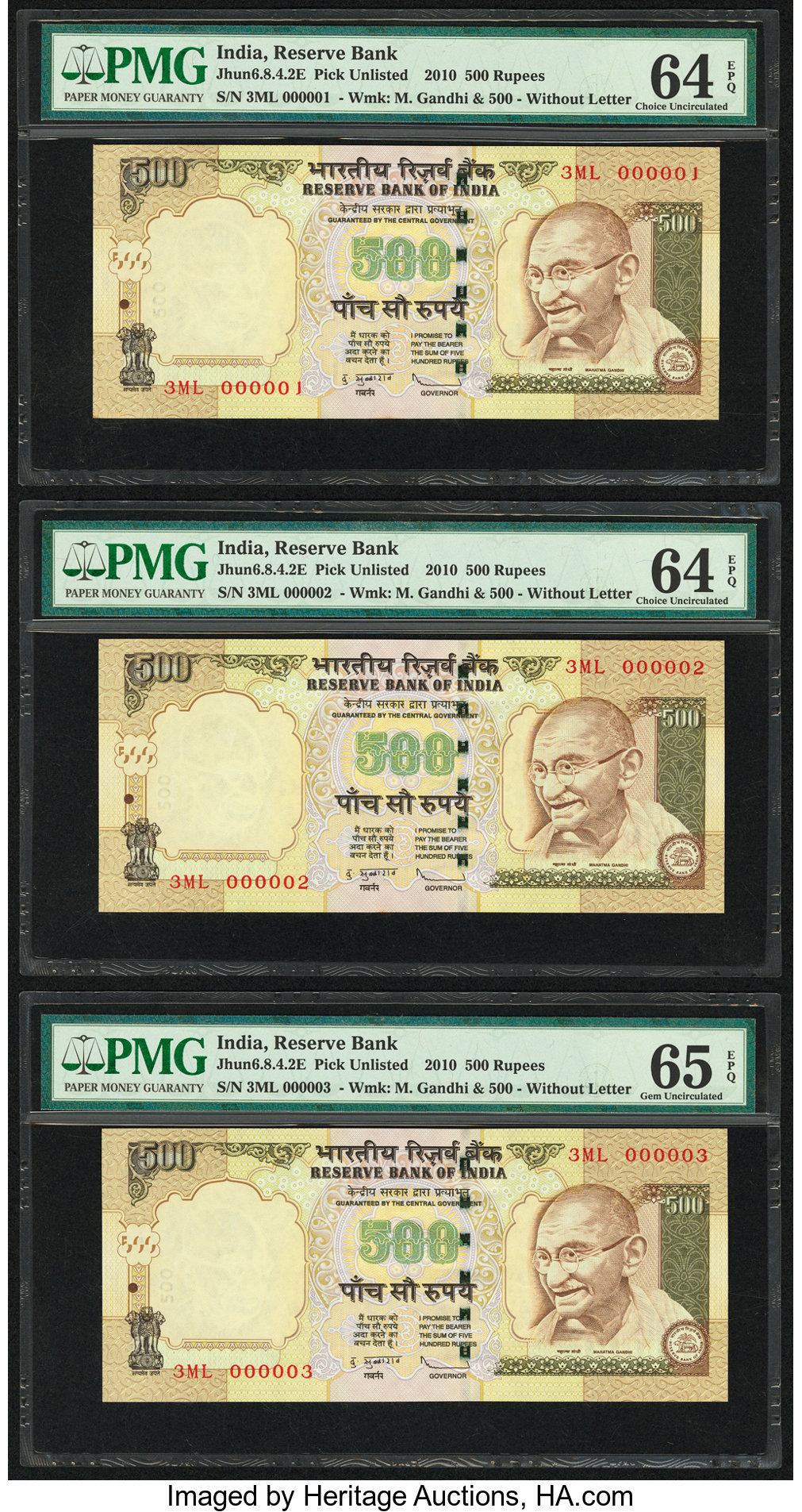 image for: India  500 rupees (B284h)