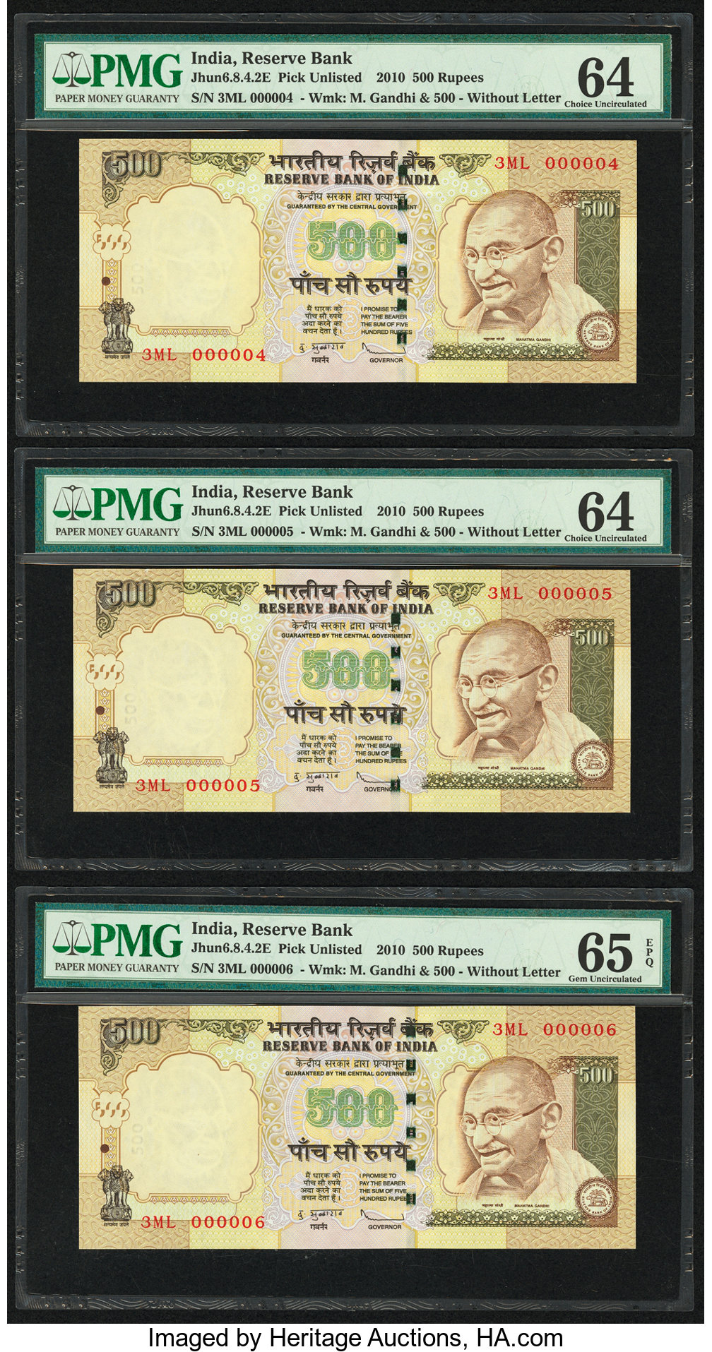 image for: India  500 rupees (B284a2)