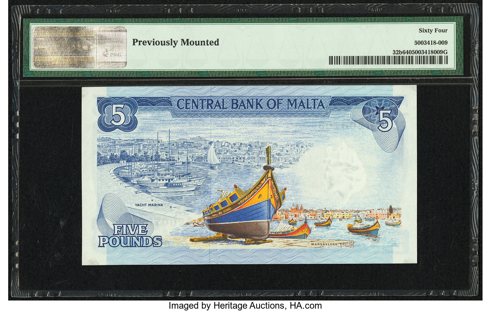 image for: Malta  5 liri (B205z)