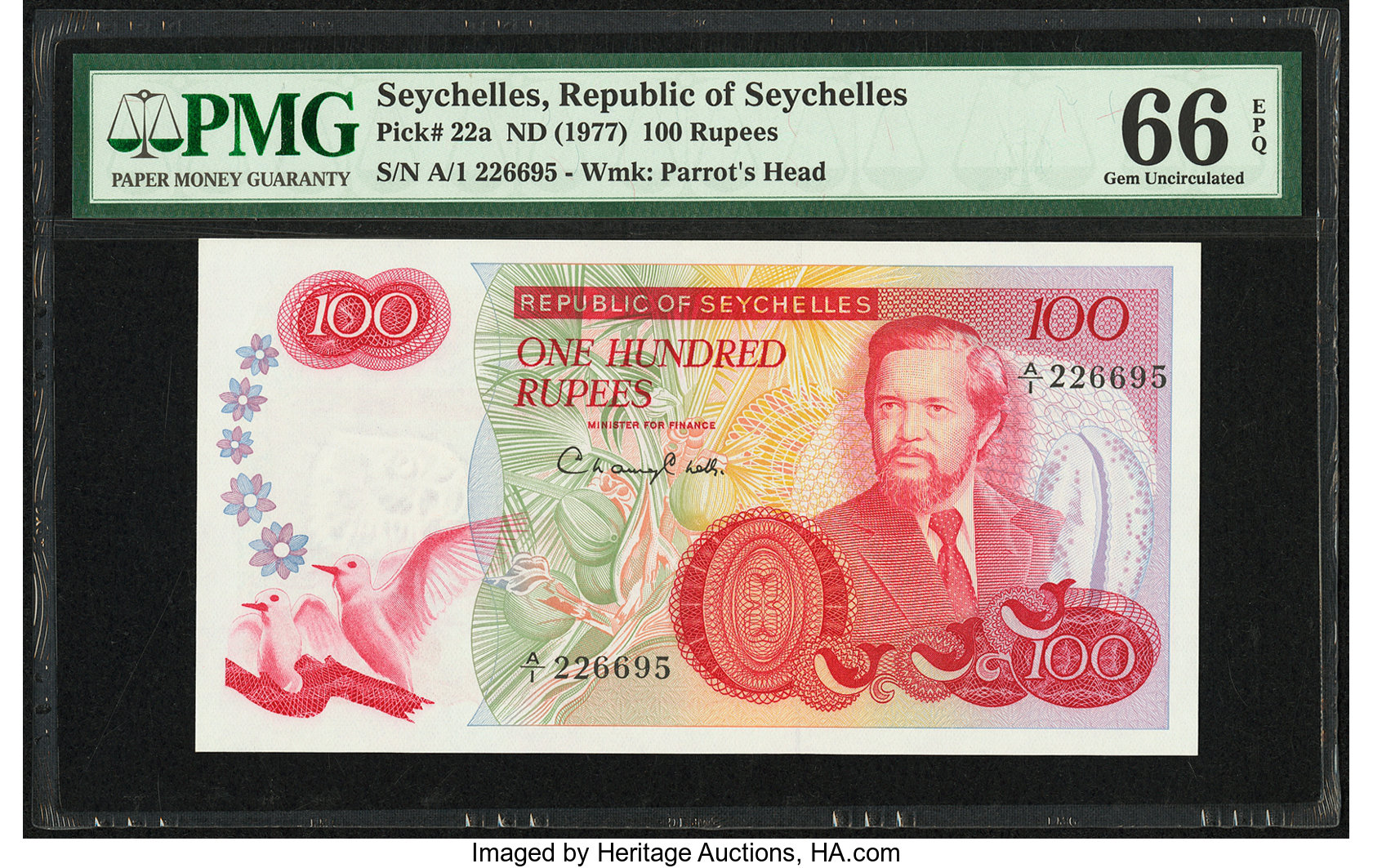 image for: Seychelles  100 rupees (B204a)