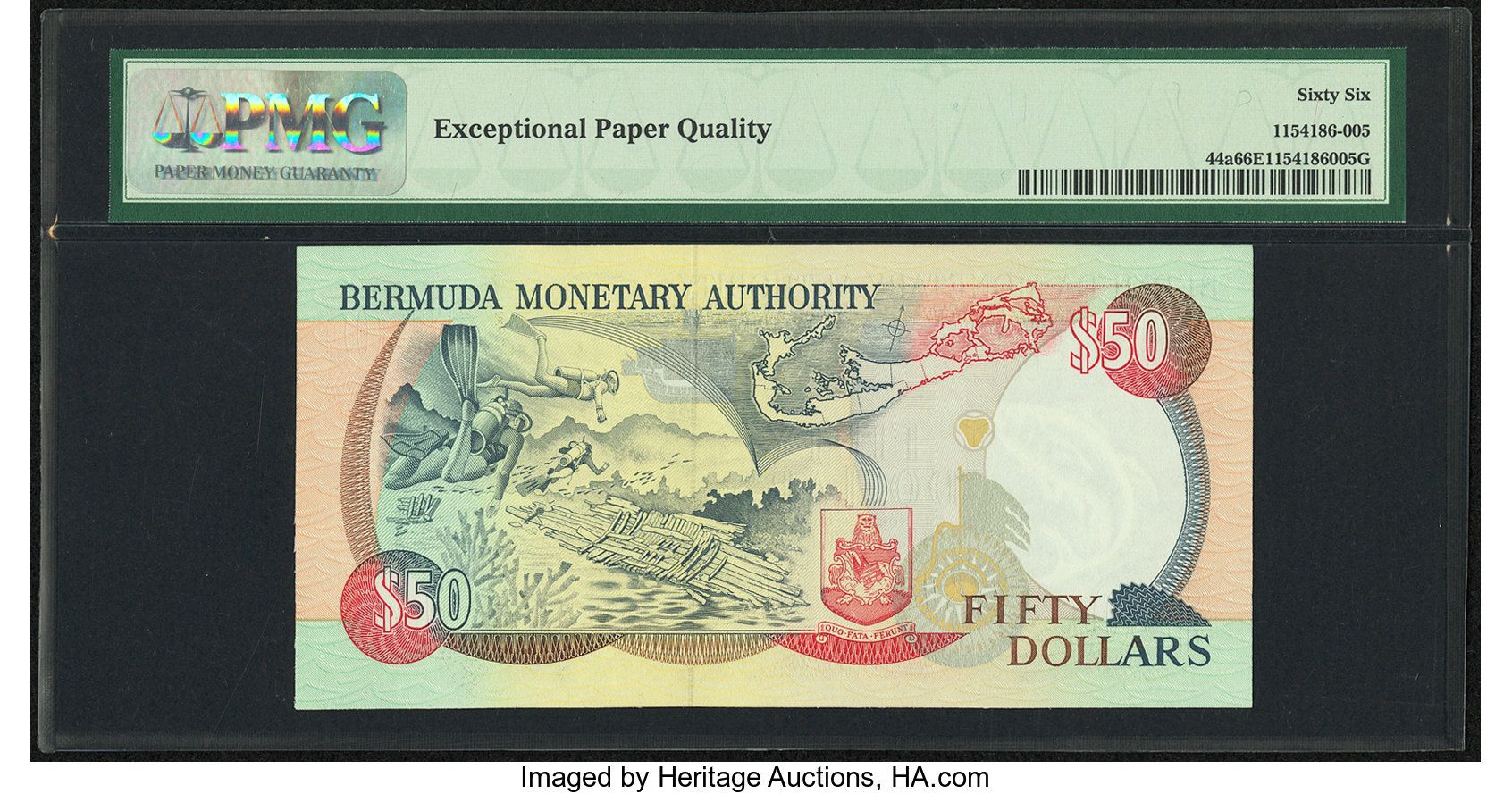 image for: Bermuda  50 dollars (B219b)