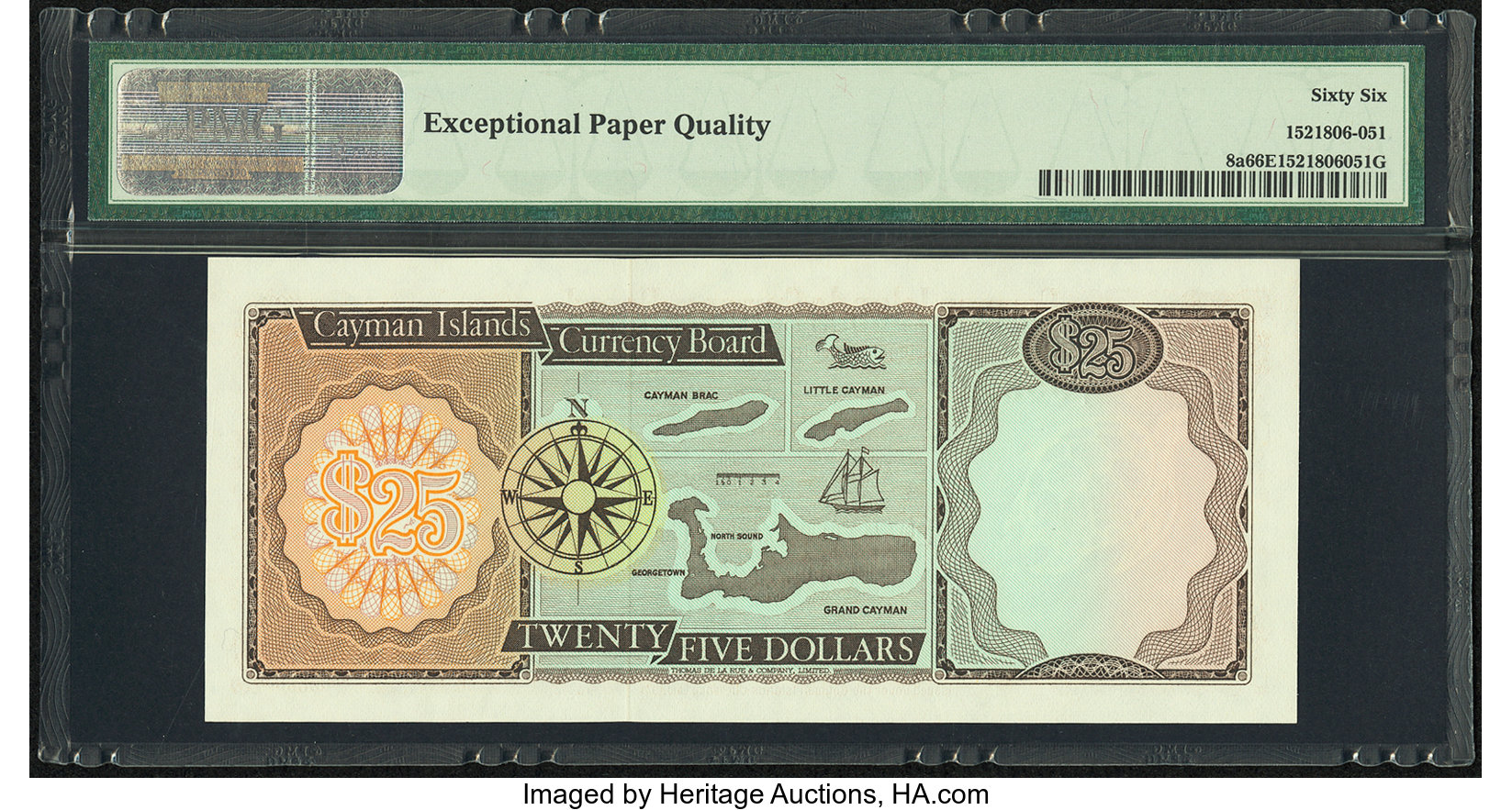 image for: Cayman Islands  25 dollars (B108as2)