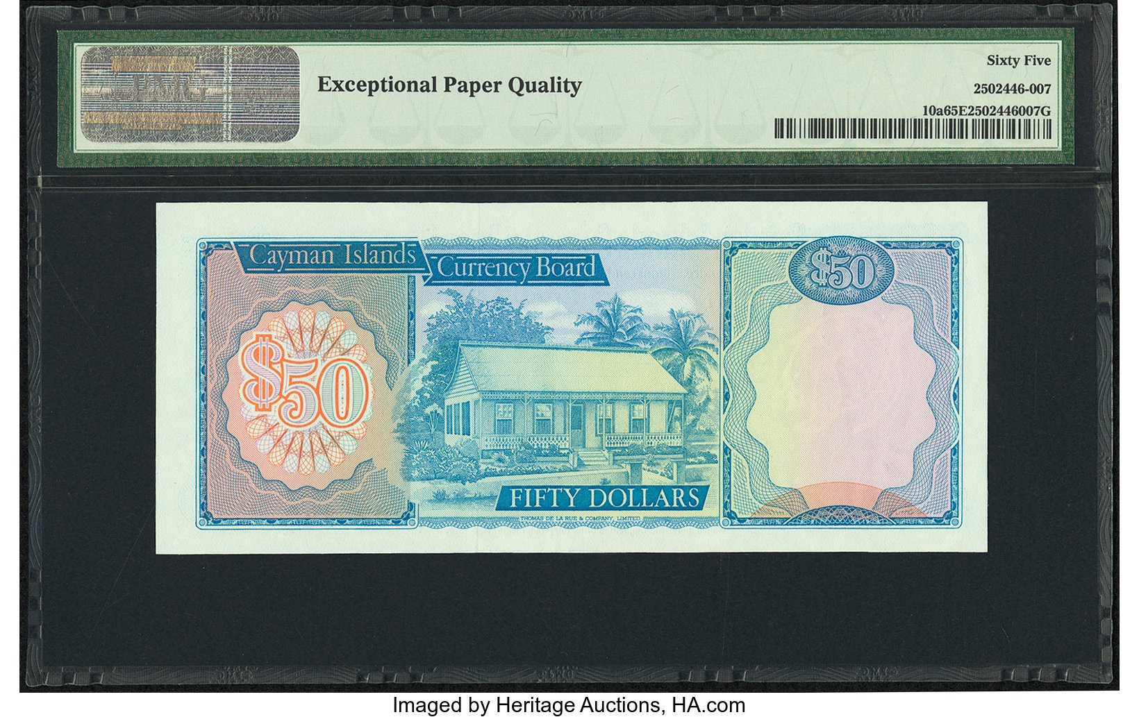 image for: Cayman Islands  50 dollars (B110as1)