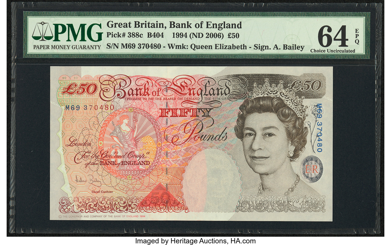 image for: United Kingdom  50 pounds (B197z)