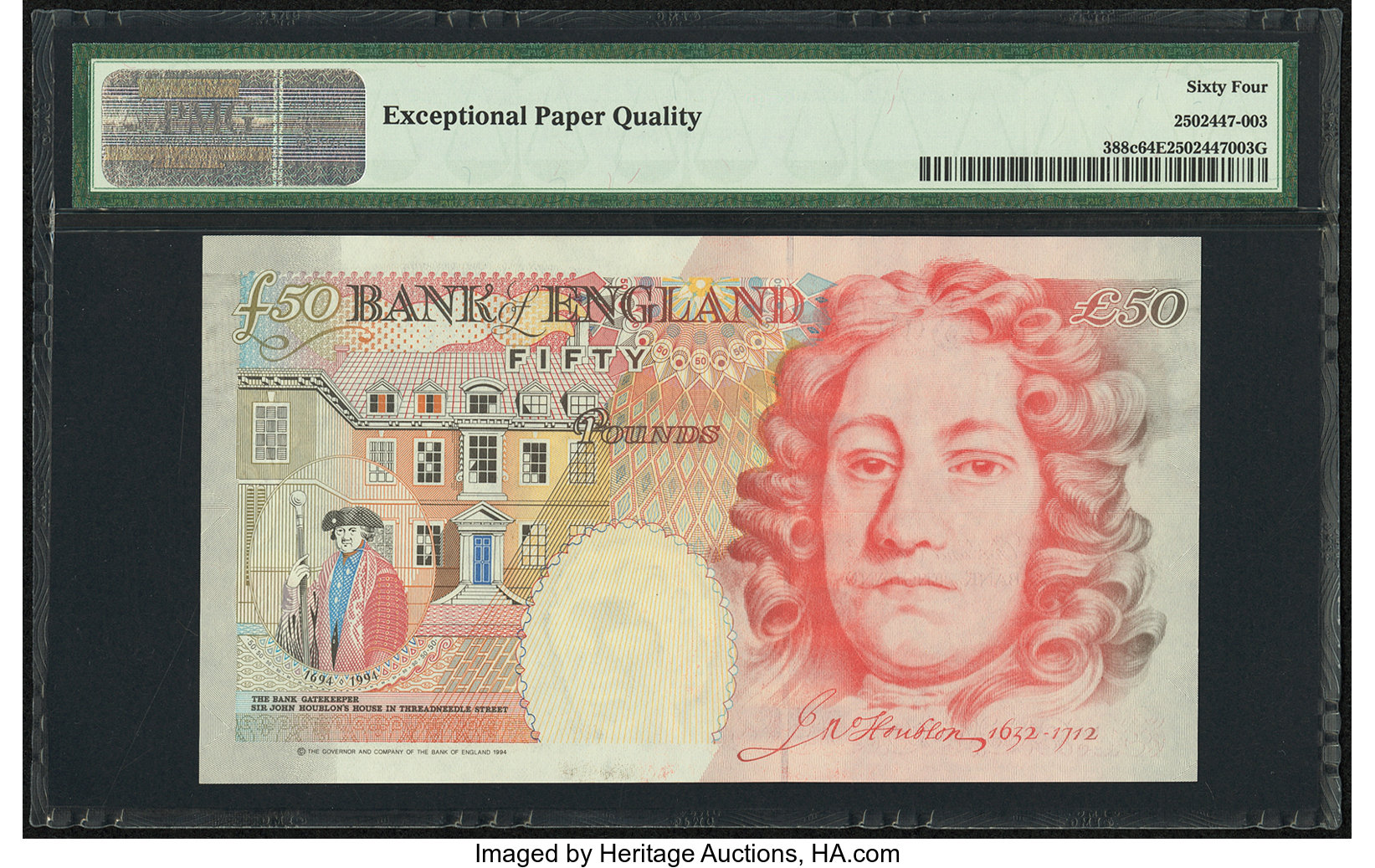 image for: United Kingdom  50 pounds (B197c)