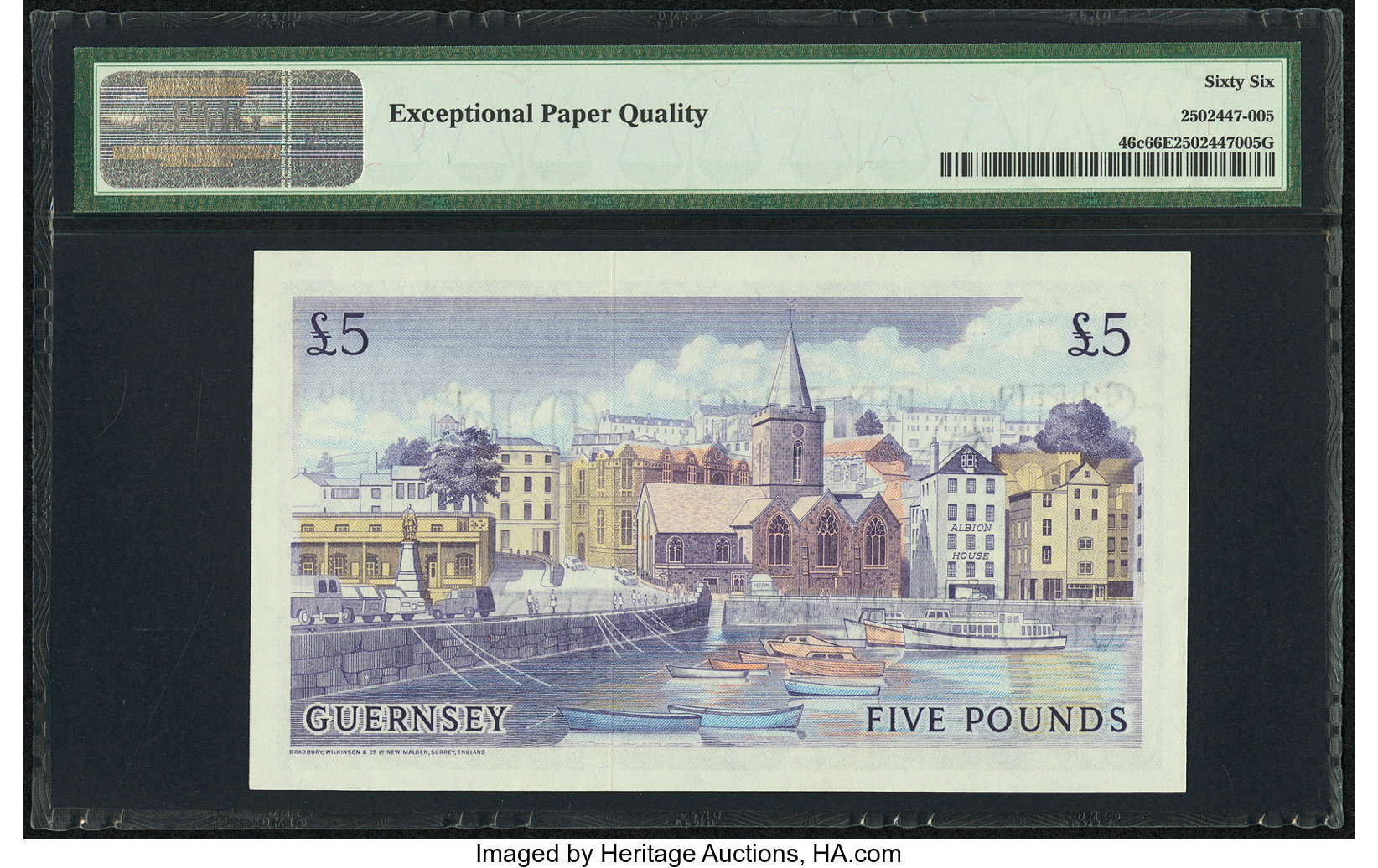 image for: Guernsey  5 pounds (B151b)