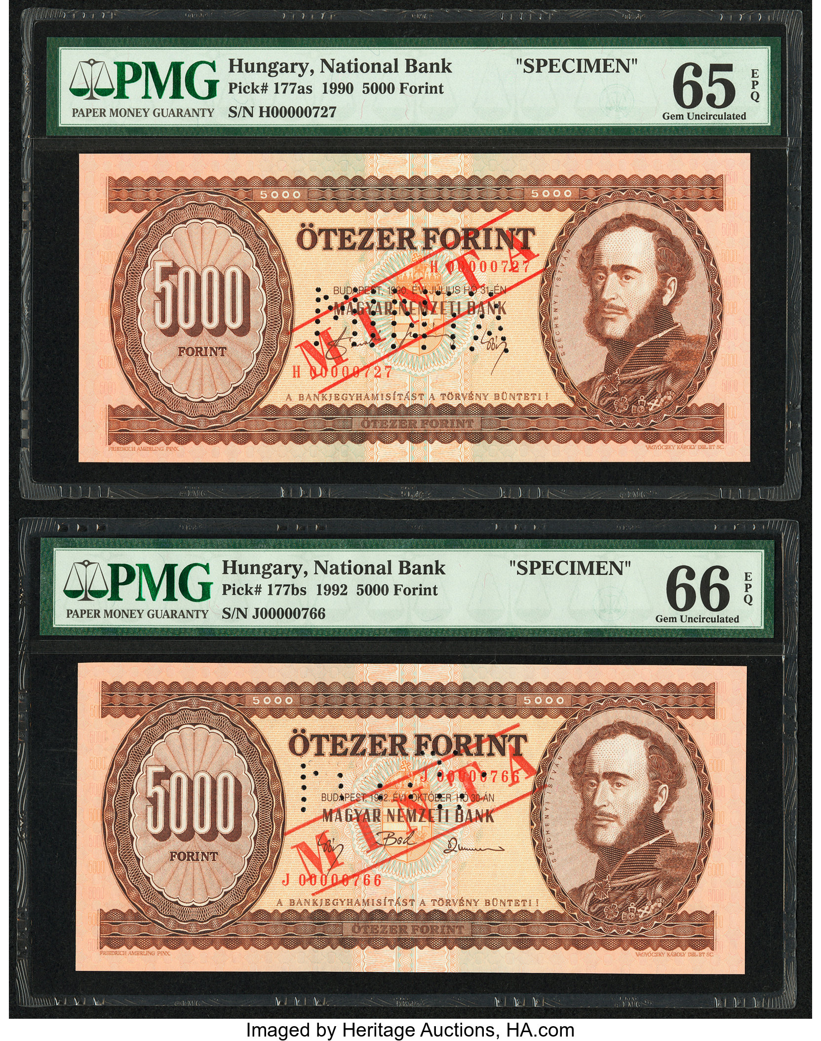 image for: Hungary  5,000 forint (B565cs)