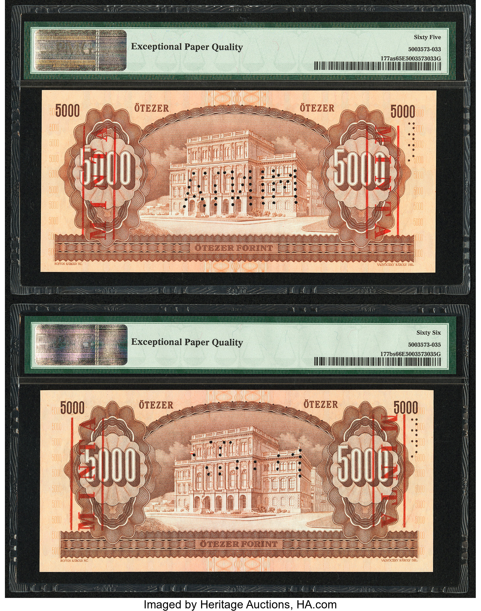 image for: Hungary  5,000 forint (B565c)
