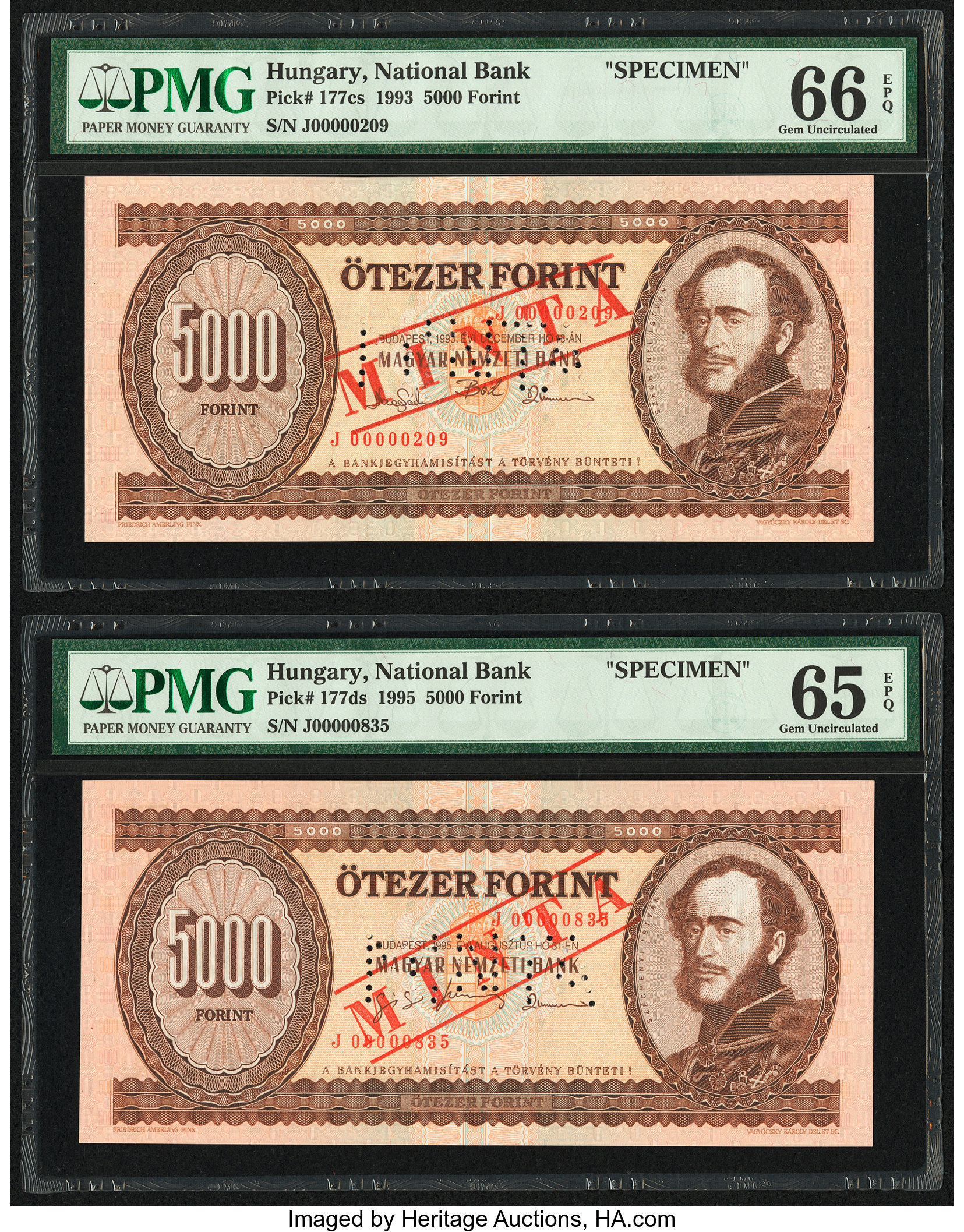 image for: Hungary  5,000 forint (B565c)