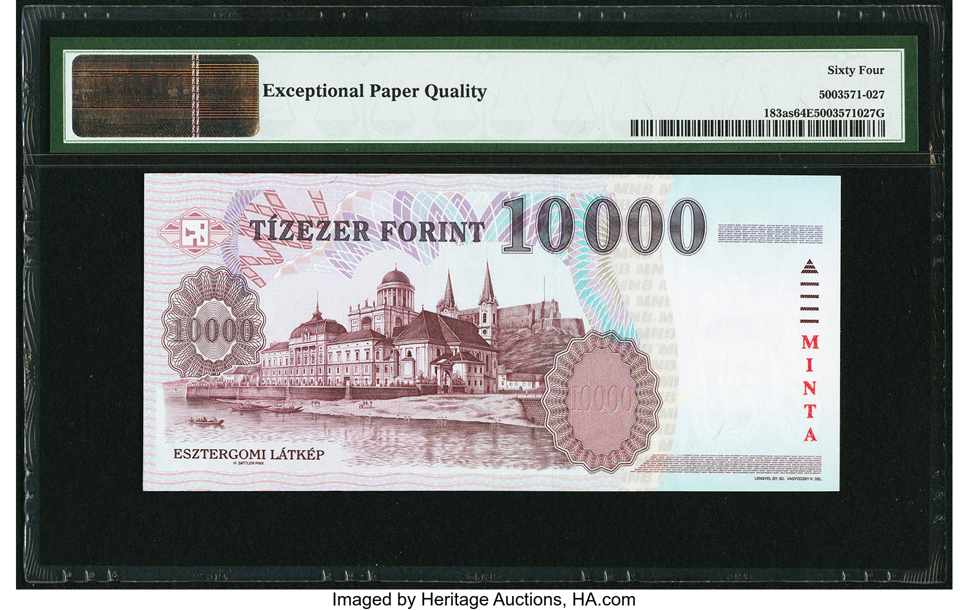 image for: Hungary  10,000 forint (B576b)