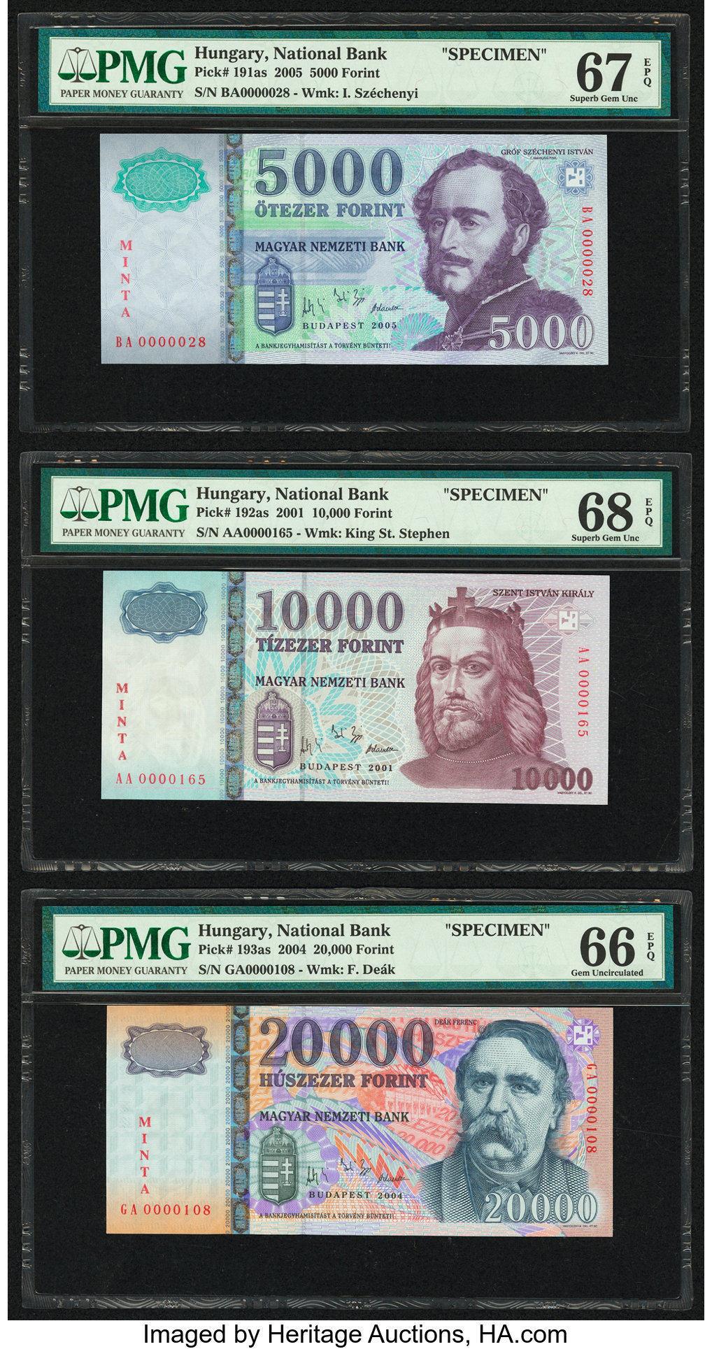 image for: Hungary  20,000 forint (B577e)