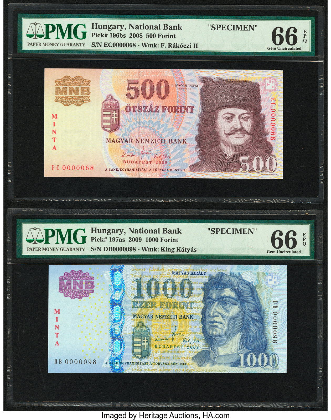 image for: Hungary  1,000 forint (B582cs)