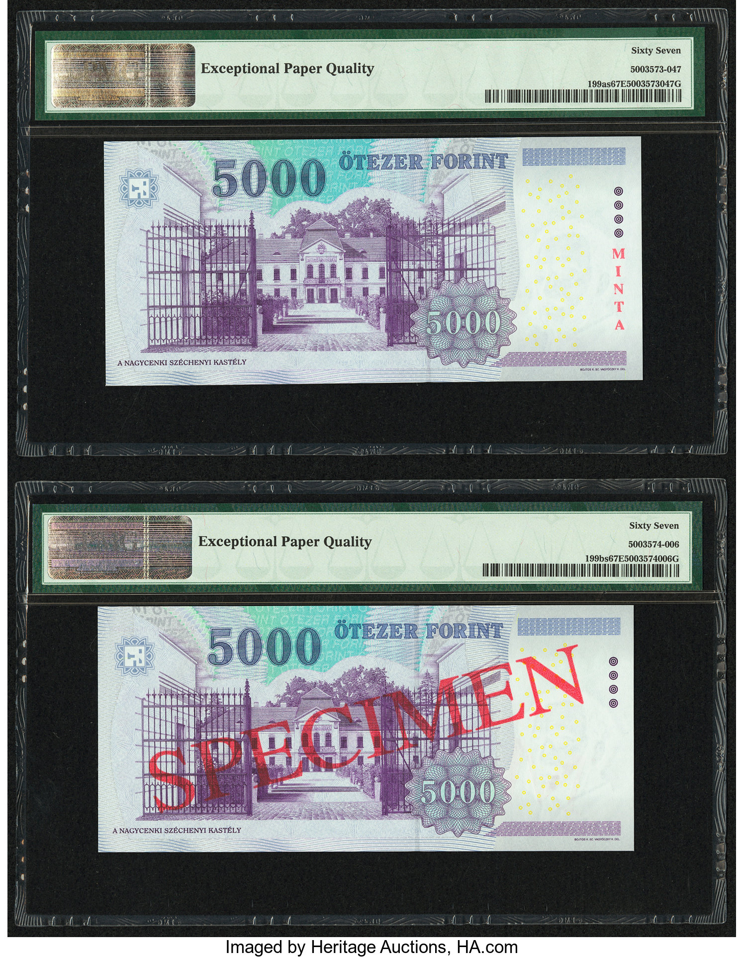 image for: Hungary  5,000 forint (B584a)