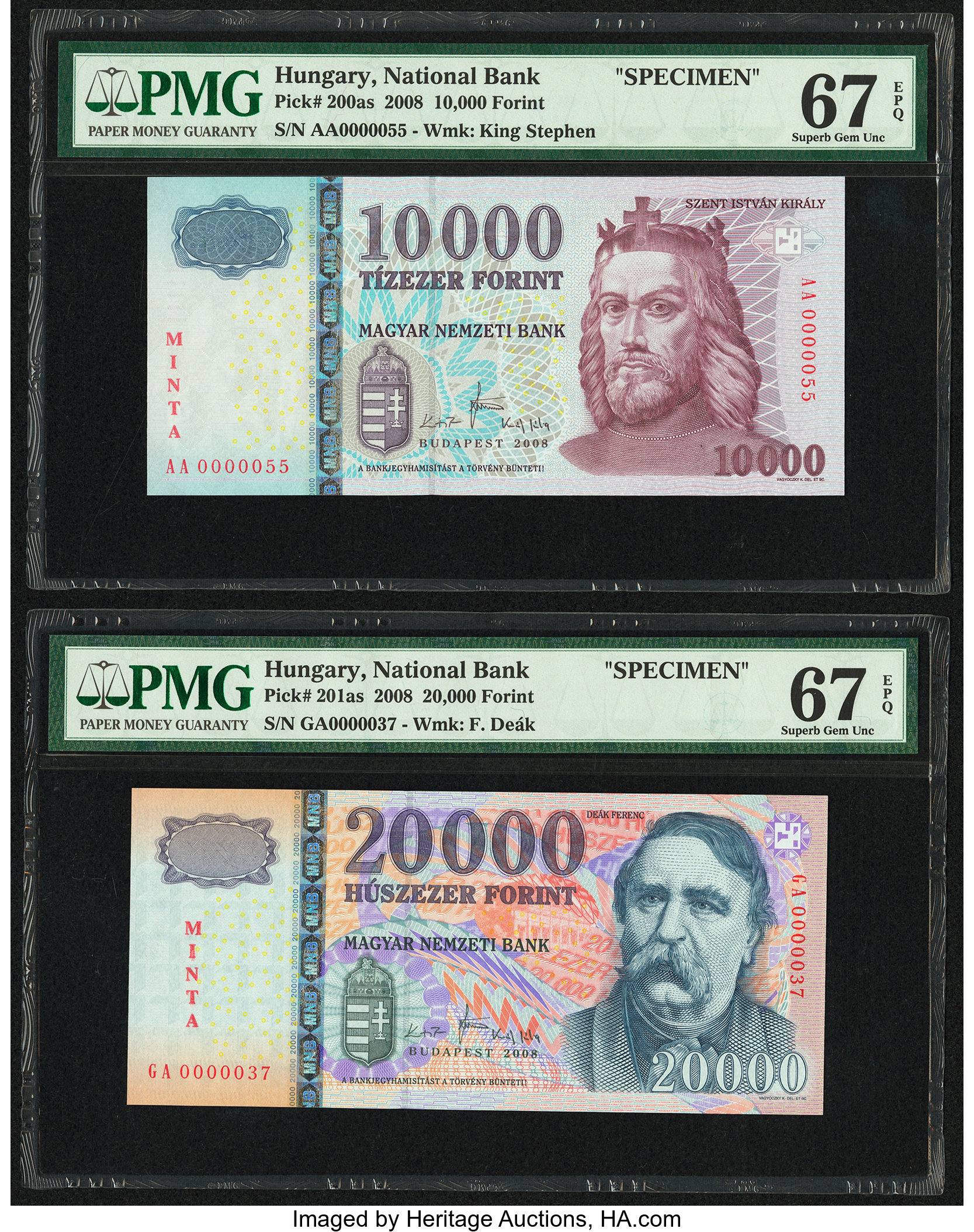 image for: Hungary  10,000 forint (B585c)