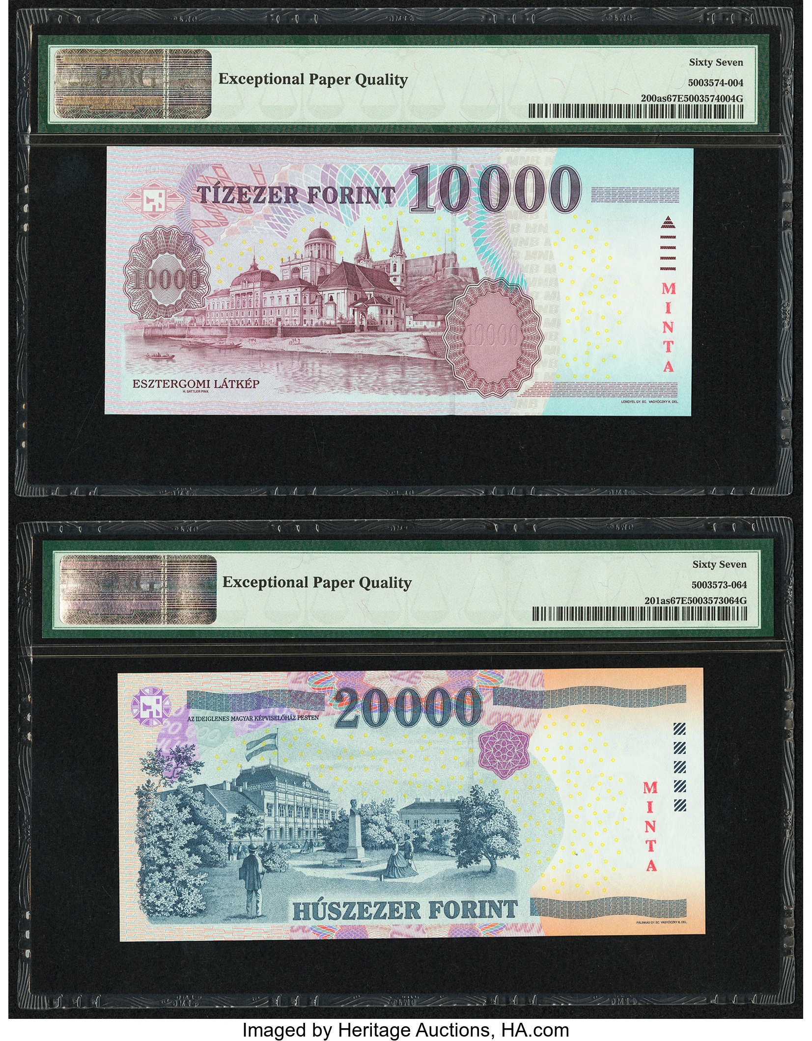image for: Hungary  20,000 forint (B586as)