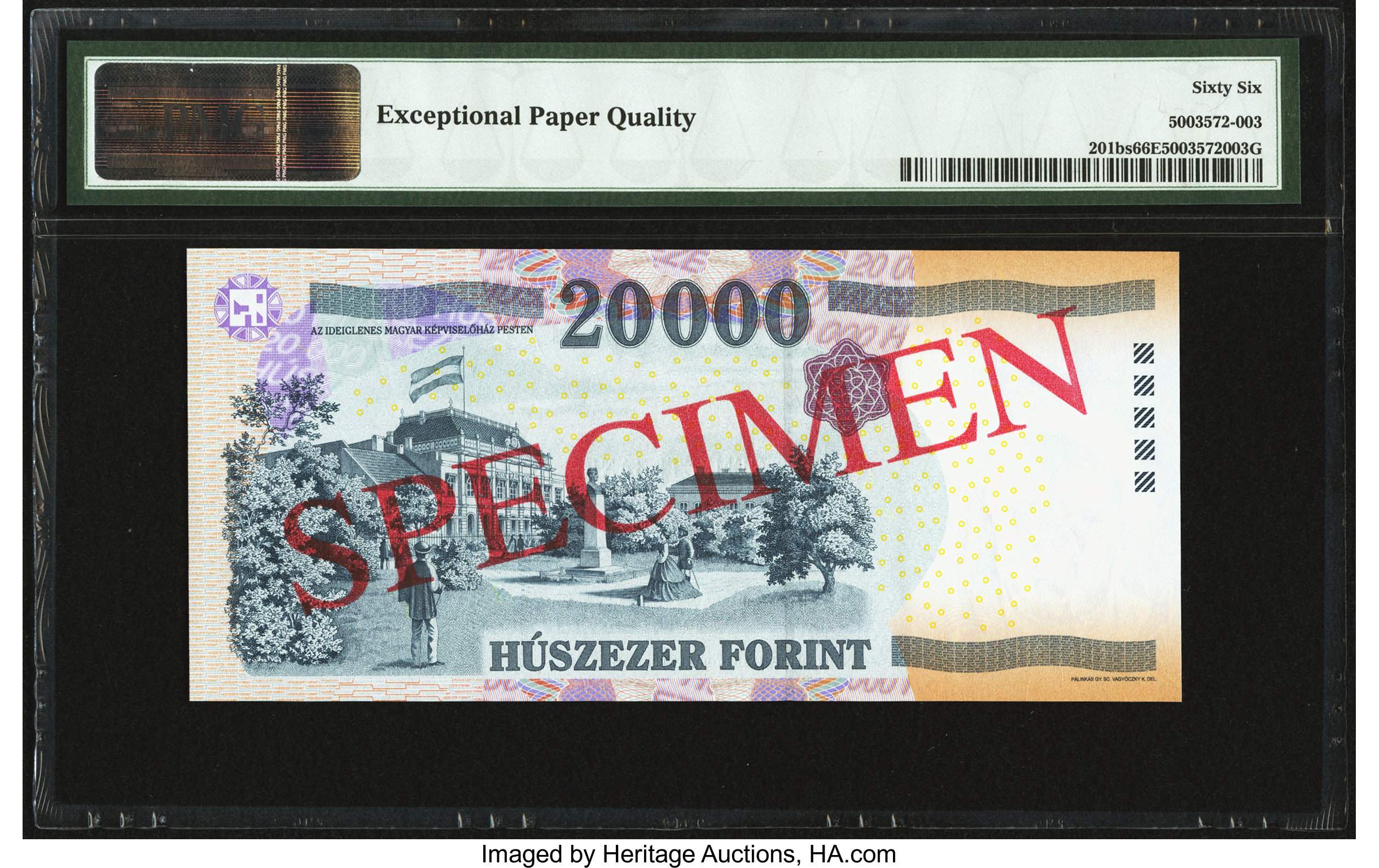 image for: Hungary  20,000 forint (B586as)