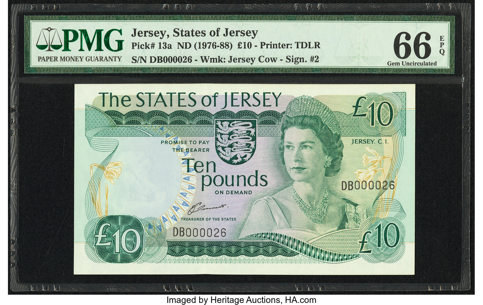 image for: Jersey  10 pounds (B113a)