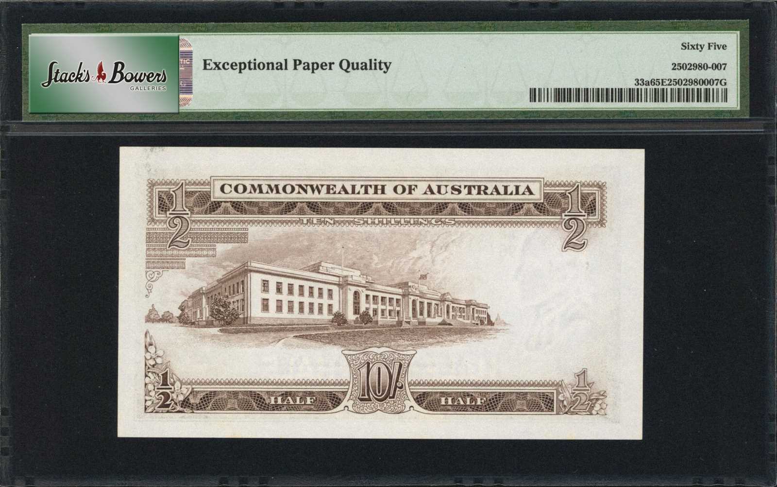 image for: Australia  10 shillings(B201az)