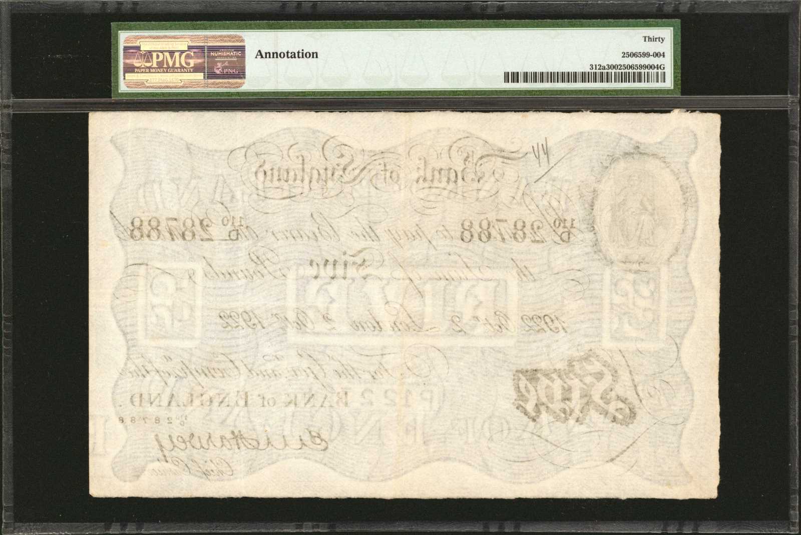 image for: United Kingdom  5 pounds (B161a17)