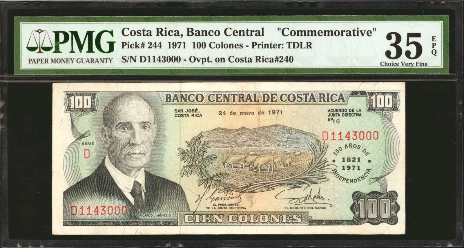 image for: Costa Rica  100 colones(B531a)