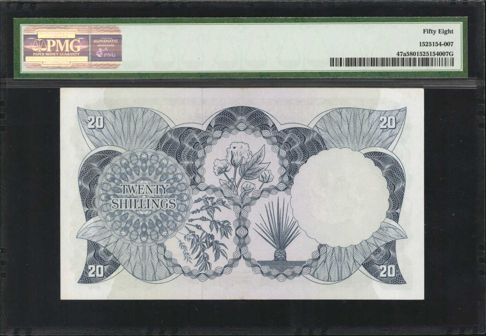 image for: East Africa  20 shillings(B233at)