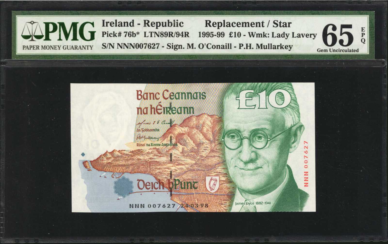 image for: Ireland, Republic of  10 pounds(B221z)