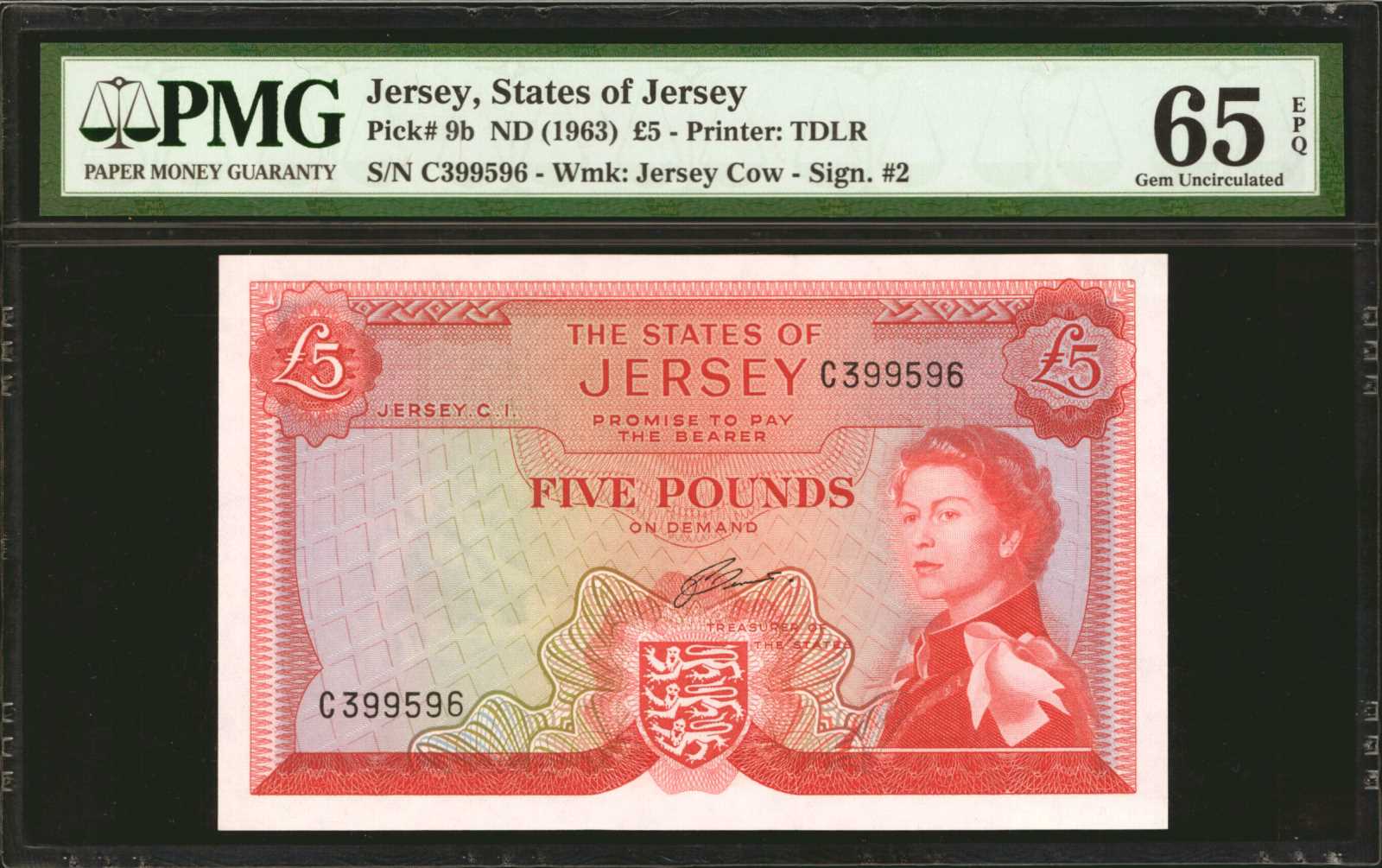 image for: Jersey  5 pounds (B109b)