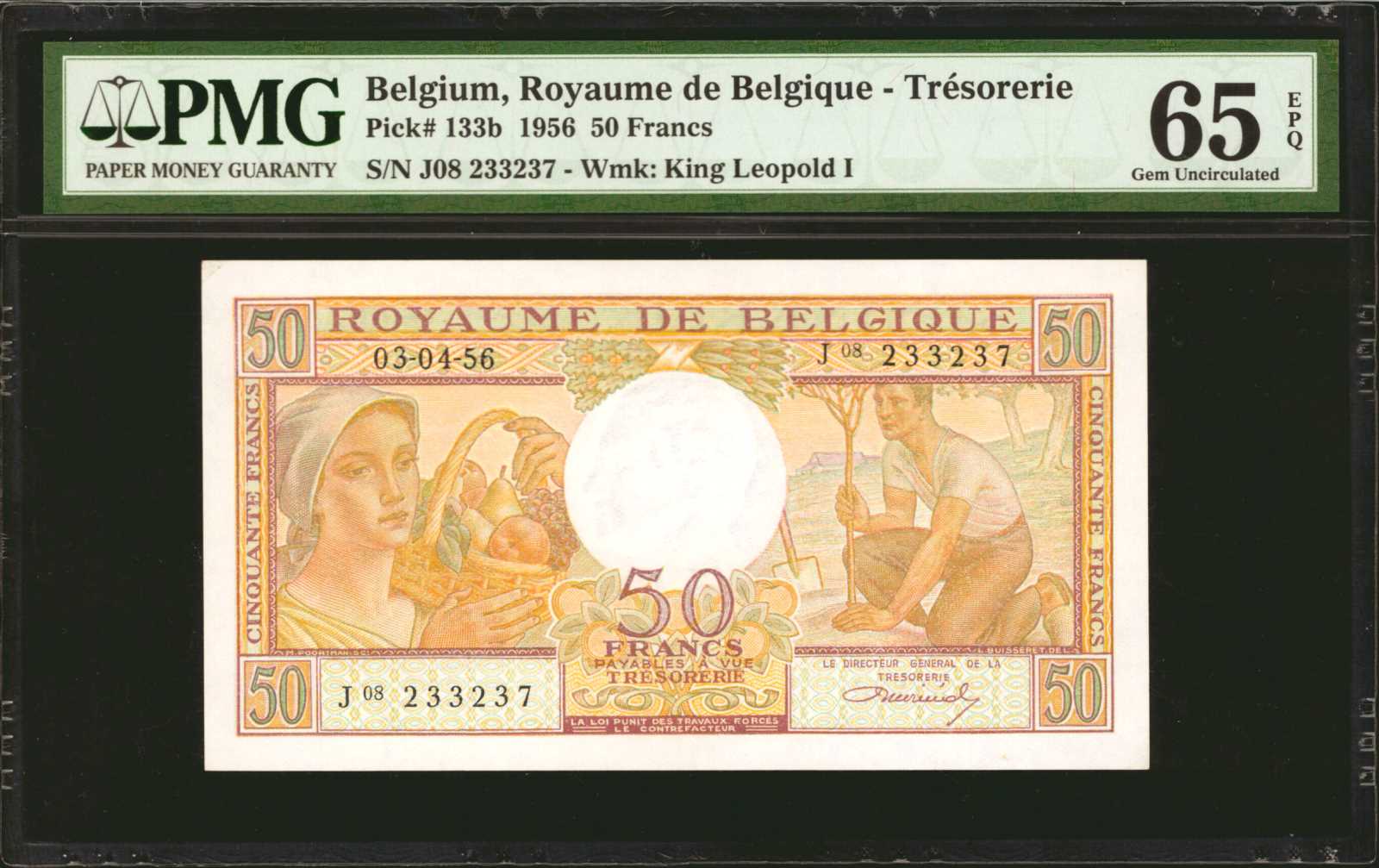image for: Belgium  50 francs (B702b)