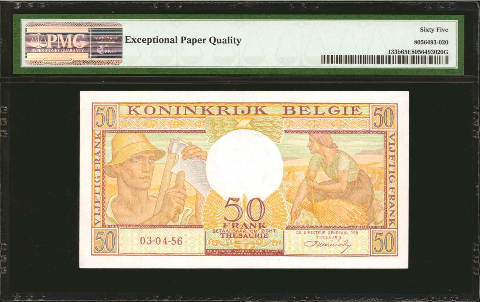 image for: Belgium  50 francs (B702b)